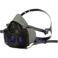 Respirateur r&eacute;utilisable &agrave; demi-masque s&eacute;rie HF-800 Secure Click, Silicone, Grand Distribution Élite MP