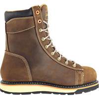 Bottes de travail pour monteur, Cuir, Embout Acier, Taille 7, Imperm&eacute;able Distribution Élite MP