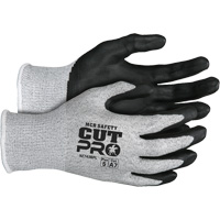 Safety Cut Pro Cut Resistant Gloves, Size Large, 13 Gauge, Bi-Polymer Coated, HPPE Shell, ASTM ANSI Level A7 Distribution Élite MP