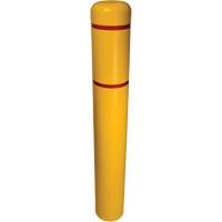 Couvre-bollard, 4" dia. x 54" l, Jaune Distribution Élite MP