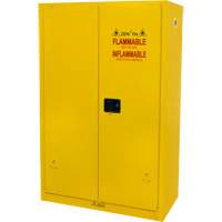Flammable Storage Cabinet, 45 gal., 2 Door, 43" W x 65" H x 18" D Distribution Élite MP