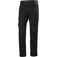 Pantalons d'entretien Oxford, Poly-coton, Noir, Taille 30, Entrejambe 30 Distribution Élite MP