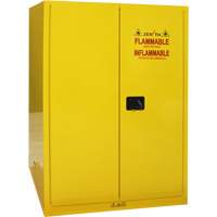 Armoire pour produits inflammables, 90 gal., 2 Porte(s), 43" La x 66" h x 34" p Distribution Élite MP