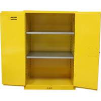 Armoire pour produits inflammables, 90 gal., 2 Porte(s), 43" La x 66" h x 34" p Distribution Élite MP