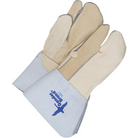 One-Finger Leather Mitts, Grain Cowhide, Size 9 Distribution Élite MP
