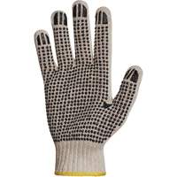 Sure Grip&reg; PVC Dotted String Knit Glove, Poly/Cotton, Single Sided, 7 Gauge, X-Small Distribution Élite MP