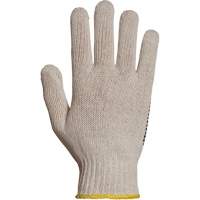 Sure Grip&reg; PVC Dotted String Knit Glove, Poly/Cotton, Single Sided, 7 Gauge, X-Small Distribution Élite MP