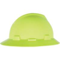 Casque de s&eacute;curit&eacute; &agrave; fente et bordure compl&egrave;te V-Gard, R&eacute;pond aux normes CSA type 1, Suspension Glissement rapide, Non ventil&eacute; Distribution Élite MP