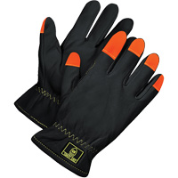 Gants de conducteur Deny, 3T-Grand, Paume en Cuir fleur de ch&egrave;vre Distribution Élite MP