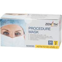 Masques d'intervention jetables, ASTM F2100 Niveau 2, Classe 1 Distribution Élite MP