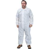 Premium Coveralls, Medium, White, Microporous Distribution Élite MP