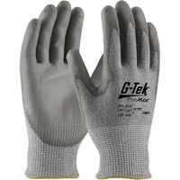 Gants r&eacute;sistants aux coupures G-Tek PolyKor, Taille Petit, Calibre 13, Rev&ecirc;tement Polyur&eacute;thane, Enveloppe en Poly&eacute;thyl&egrave;ne, ASTM ANSI niveau A4/EN 388 niveau 5/EN 388 niveau D Distribution Élite MP
