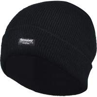 Lined Cuff Tuque, Thinsulate Lining, One Size, Black Distribution Élite MP