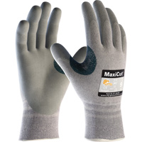 Gants r&eacute;sistants aux coupures en tricot sans coutures ATG MaxiCut 5, Taille T-petit, Calibre 13, Rev&ecirc;tement Mousse de nitrile, Enveloppe en Dyneema/Nylon, ASTM ANSI niveau A4/EN 388 niveau 4/EN 388 niveau C Distribution Élite MP