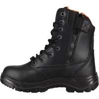 Bottes de s&eacute;curit&eacute;, Cuir, Embout Acier, Taille 6, Imperm&eacute;able Distribution Élite MP