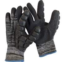 Anti-Impact Coated Hammer Gloves, 8/Medium, Synthetic Palm, Elastic Cuff Distribution Élite MP
