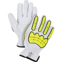 Gants r&eacute;sistants aux coupures et aux chocs, Petit, Paume en Ch&egrave;vre, Poignet Conducteur Distribution Élite MP