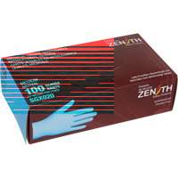 Gants tactiles jetables de calibre m&eacute;dical, Grand, Nitrile/vinyle, 4,5 mils, Sans poudre, Bleu, Classe 2 Distribution Élite MP