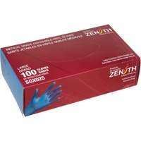 Gants jetables de calibre m&eacute;dical, Grand, Vinyle, 4,5 mils, Sans poudre, Bleu, Classe 2 Distribution Élite MP