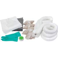 Trousse d'&eacute;quipement de lutte contre les d&eacute;versements, Huile seulement/Universel, Overpack, Absorbance de 20 gal. US Distribution Élite MP