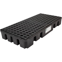 Black Diamond Low Profile Spill Pallet, 25.5 US gal. Spill Capacity, 49" x 24" x 6.5" Distribution Élite MP