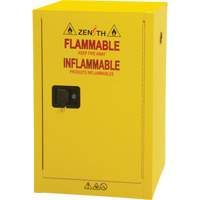 Flammable Aerosol Storage Cabinet, 12 gal., 1 Door, 23" W x 35" H x 18" D Distribution Élite MP