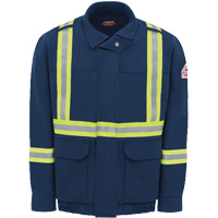 Blouson aviateur doubl&eacute; pour hommes avec garniture r&eacute;fl&eacute;chissante, Petit, Bleu marin, 29 cal/cm² Distribution Élite MP