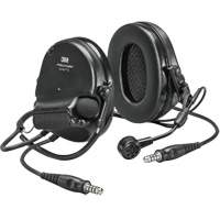 Casque VI NIB avec deux fils de sortie Peltor ComTac, Style Cordon cervical, 22 dB Distribution Élite MP