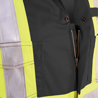 7702BK Combinaison ignifuge et r&eacute;sistant &agrave; l'arc &eacute;lectrique 88/12 FR-Tech, Taille 36, Noir, 9,7 cal/cm² Distribution Élite MP