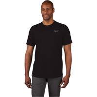 Hybrid Work Tee Shirt, Men's, Small, Black Distribution Élite MP