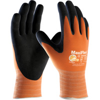 ATG MaxiFlex&reg; Ultimate High Visibility Seamless Gloves, Large, Nitrile Coating, 15 Gauge, Lycra&reg;/Nylon Shell Distribution Élite MP