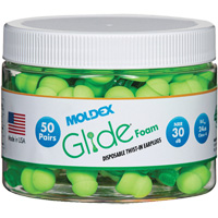 Glide&reg; Foam Earplugs, Bulk - Canister Distribution Élite MP