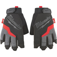 Performance Fingerless Gloves, Synthetic Palm, Size Small Distribution Élite MP