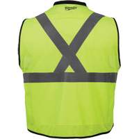 Veste de s&eacute;curit&eacute; haute performance, Jaune lime haute visibilit&eacute;, Grand/T-Grand Distribution Élite MP