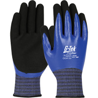 G-Tek&reg; PolyKor&reg; X7 Cut-Resistant Gloves, Size Small, 18 Gauge, Nitrile Coated, Engineered Yarn Shell, ANSI/ISEA 105 Level 4 Distribution Élite MP