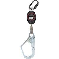 Cordage de s&eacute;curit&eacute; autor&eacute;tractable avec grand mousqueton Dynamic, 7', Polyester, Pivotant Distribution Élite MP