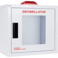 Grande armoire standard pour DEA avec alarme & stroboscope, Zoll AED Plus/Zoll AED 3/Cardio-Science/Physio-Control Pour, Non m&eacute;dical Distribution Élite MP