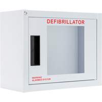 Armoire compacte standard pour DEA avec alarme, Philips/Defibtech/Heartsine Pour, Non m&eacute;dical Distribution Élite MP