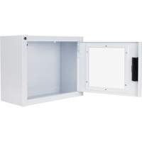 Armoire compacte standard pour DEA avec alarme, Philips/Defibtech/Heartsine Pour, Non m&eacute;dical Distribution Élite MP