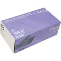 Gants jetables de calibre m&eacute;dical, Petit, Nitrile, 6 mils, Sans poudre, Noir, Classe 2 Distribution Élite MP