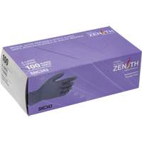 Gants jetables de calibre m&eacute;dical, T-Grand, Nitrile, 6 mils, Sans poudre, Noir, Classe 2 Distribution Élite MP