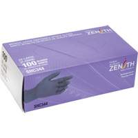 Gants jetables de calibre m&eacute;dical, 2T-Grand, Nitrile, 6 mils, Sans poudre, Noir, Classe 2 Distribution Élite MP