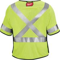 Gilet de s&eacute;curit&eacute; &agrave; maille d&eacute;tachable, Noir/Jaune lime haute visibilit&eacute;, Moyen/Petit Distribution Élite MP
