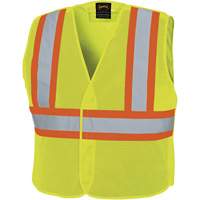 598P Tear-Away Mesh Safety Vest, High Visibility Lime-Yellow, Medium/Small, Polyester Distribution Élite MP