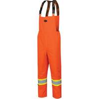 5053 The Rock 300D Insulated Bib Pants, Polyester, Small, High Visibility Orange Distribution Élite MP