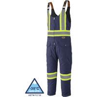 5536 Quilted Duck Overalls, Cotton, Small, Navy Blue Distribution Élite MP