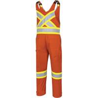 7712 FR-Tech&reg; Flame-Resistant Overalls, Small, High Visibility Orange Distribution Élite MP