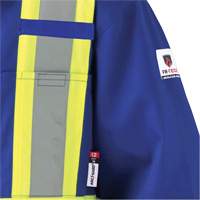 7706T FR-Tech&reg; Flame-Resistant Coverall with Leg Zippers, Size 40 (Tall), Royal Blue, 9.7 cal/cm² Distribution Élite MP