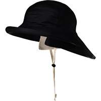 D5050 Chapeau Sou'wester traditionnel noir Dry King, Petit, Noir, Caoutchouc Distribution Élite MP