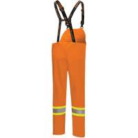 5882 FR/Arc-Rated Waterproof Safety Bib Pants, X-Small, High Visibility Orange Distribution Élite MP